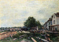 Construction Site At Saint Mammes1 A4 Photo Print
