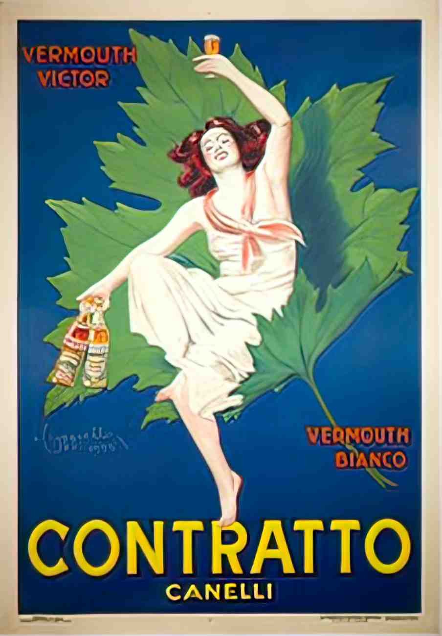 ContattoBlue Advert A4 Photo Print