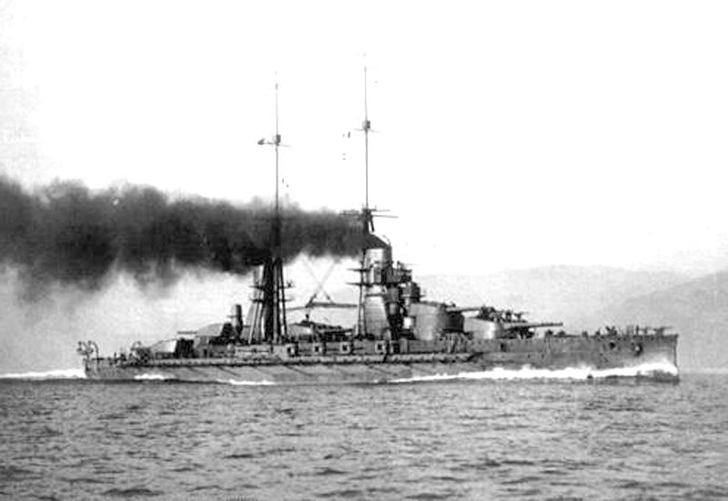 Conte Di Cavour Battleship Italy Military A4 Photo Print
