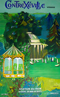 Contrexeville Advert A4 Photo Print