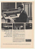 Control Data 3400 Vintage Retro Advert Ads A4 Photo Print
