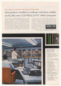 Control Data 3600 2 Vintage Retro Advert Ads A4 Photo Print