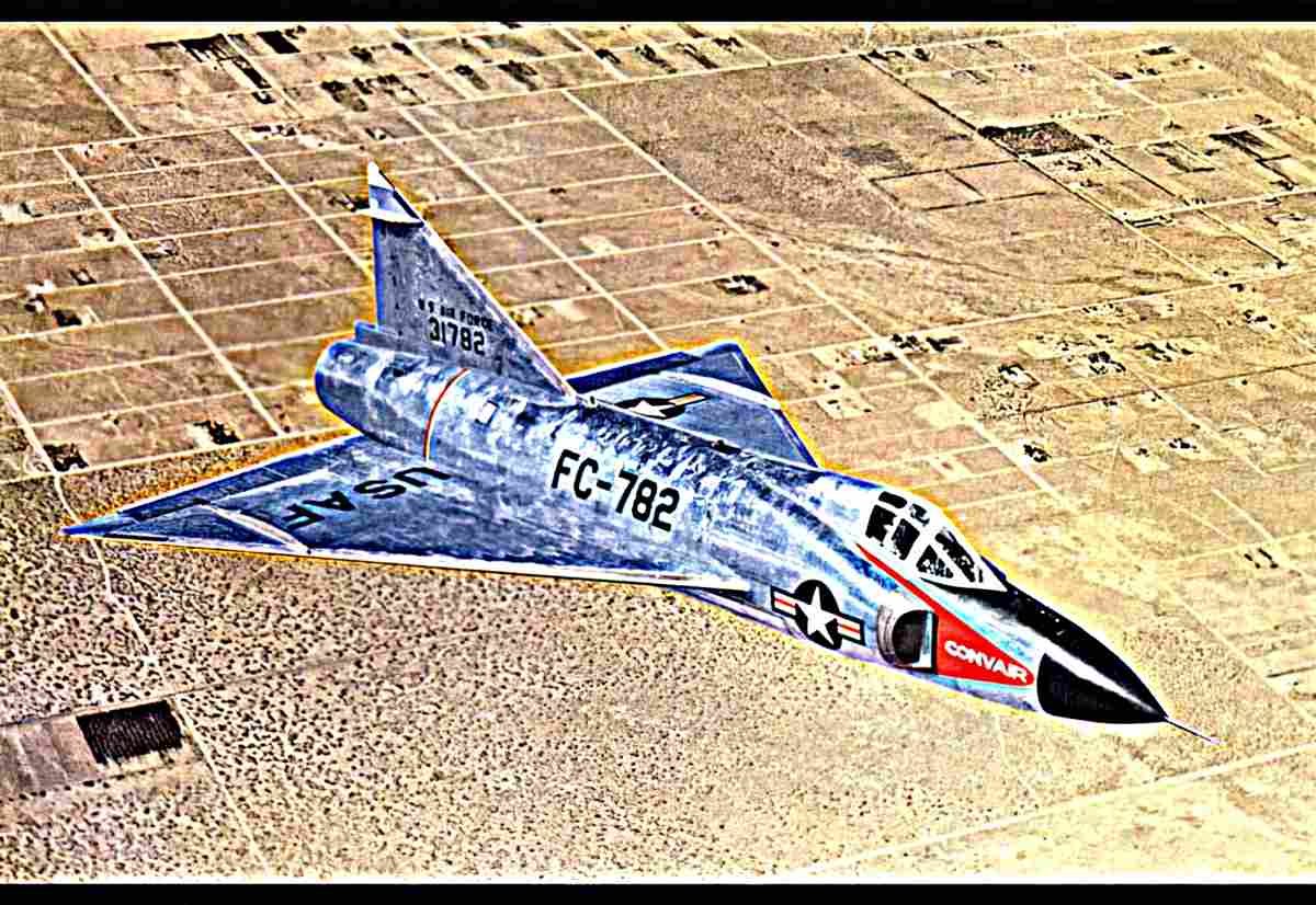 Convair F102 Delta Dagger Supersonic Interceptor Aircraft United States 19 (2) Military A4 Photo Print