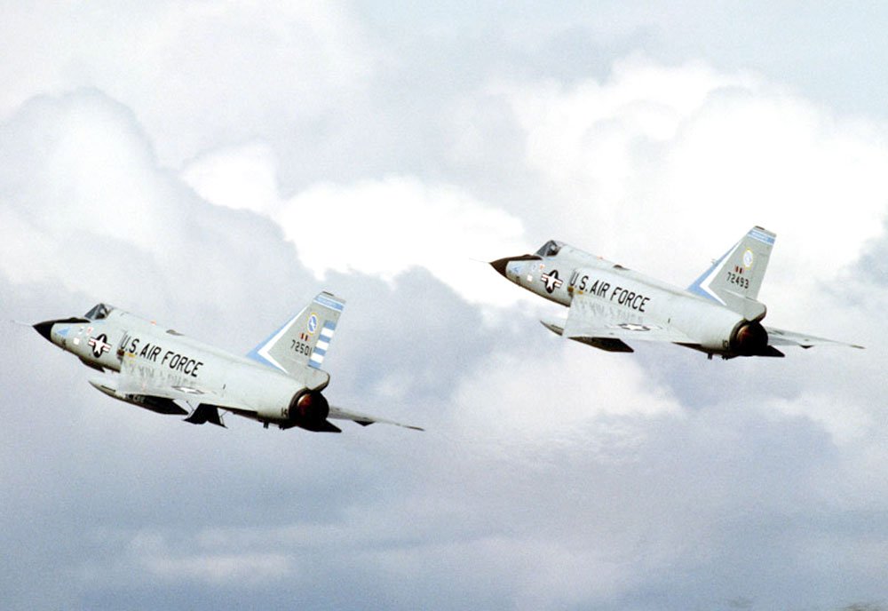 Convair F106 Delta Dart Supersonic Interceptor Aircraft Usa 22 Military A4 Photo Print