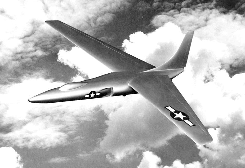 Convair Xa44 Xb53 Forward Swept Wing Medium Bomber Project United States Military A4 Photo Print