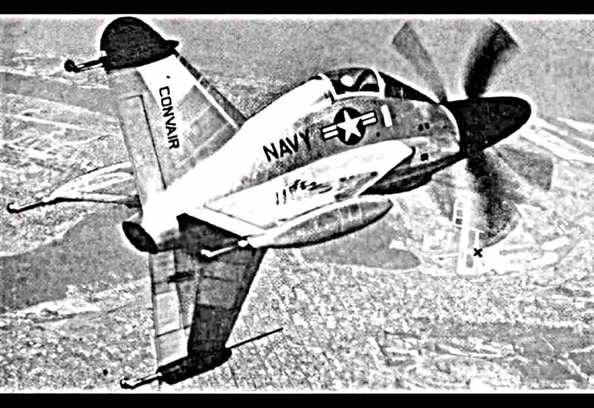 Convair Xfy Pogo Vtol Fighter Prototype United States 2 (2) Military A4 Photo Print