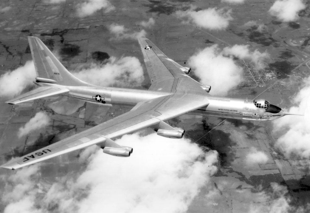 Convair Yb60 Strategic Bomber Prototype United States Military A4 Photo Print