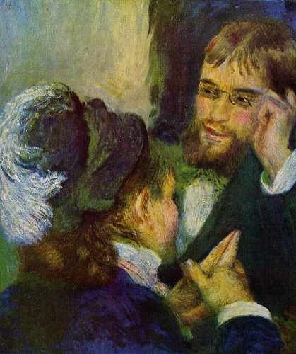 Conversation 1879 A4 Photo Print