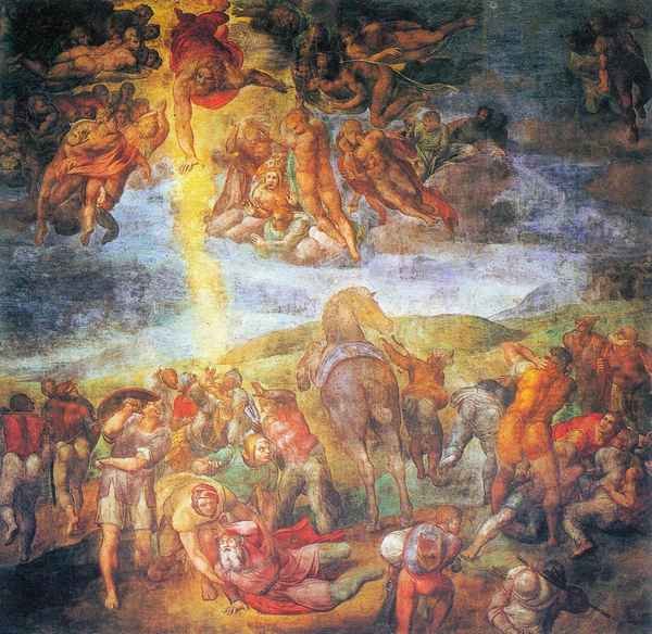 Conversion of Paul by Michelangelo A4 Photo Print