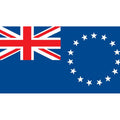 Cook Islands Flag N4220 A4 Photo Print