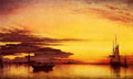 Cooke Edward William Sunset On The Lagune Of Venice A4 Photo Print