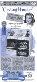 Cooking Wonder Stove Vintage Retro Advert Poster A4 Photo Print
