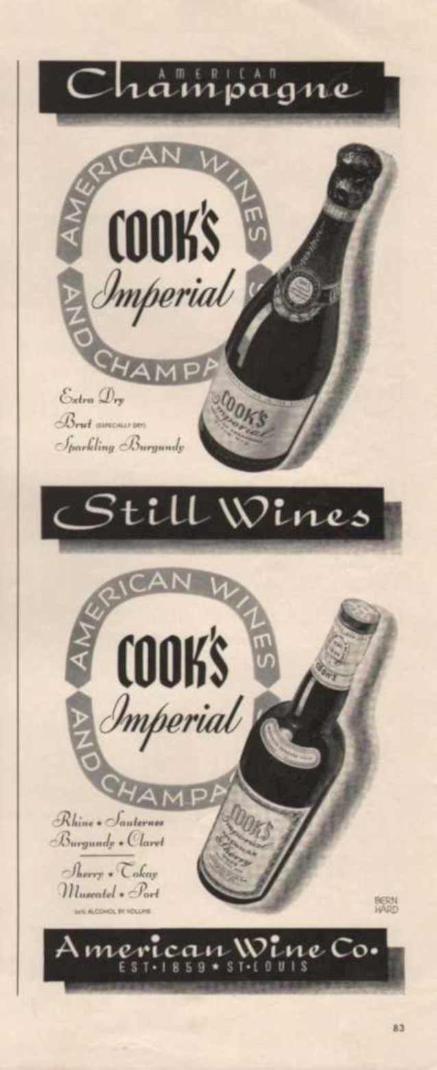 Cooks Imperial Wine Vintage Retro Advert Ads A4 Photo Print