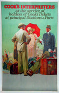 Cooks Interpreters Station Vintage Retro Advert Poster A4 Photo Print