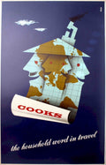 Cooks Travel Guide Vintage Retro Advert Poster A4 Photo Print