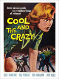Cool And The Crazy Movie Poster Vintage Retro Advert Poster A4 Photo Print