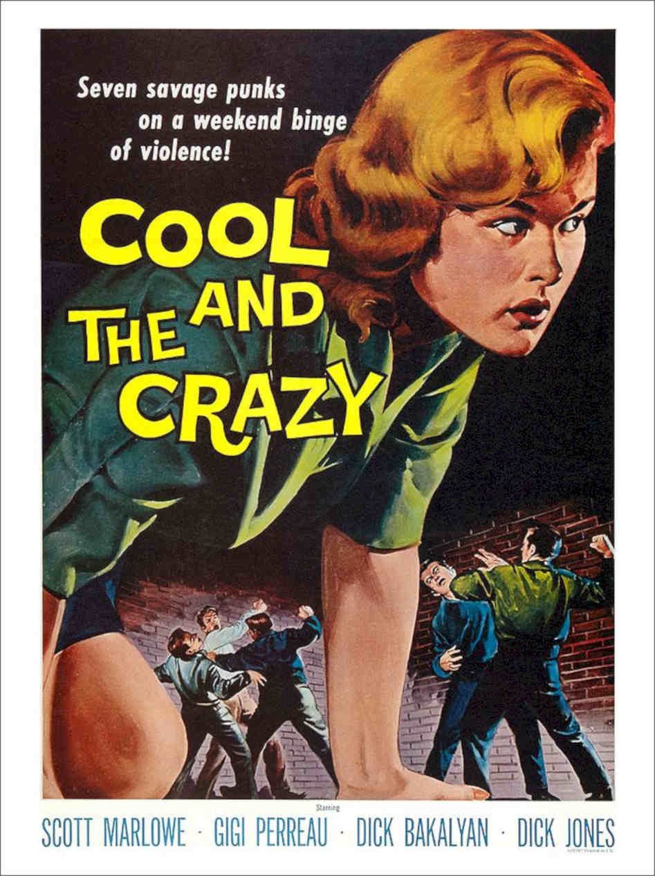 Cool And The Crazy Movie Poster Vintage Retro Advert Poster A4 Photo Print