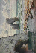 Cooper Alfred Heaton 1863 1929 Isle of Wight 1911 Freshwater Bay A4 Photo Print