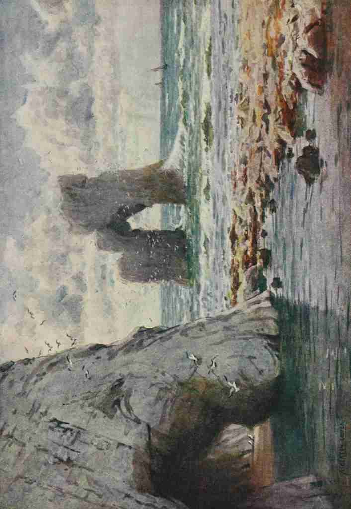 Cooper Alfred Heaton 1863 1929 Isle of Wight 1911 Freshwater Bay A4 Photo Print