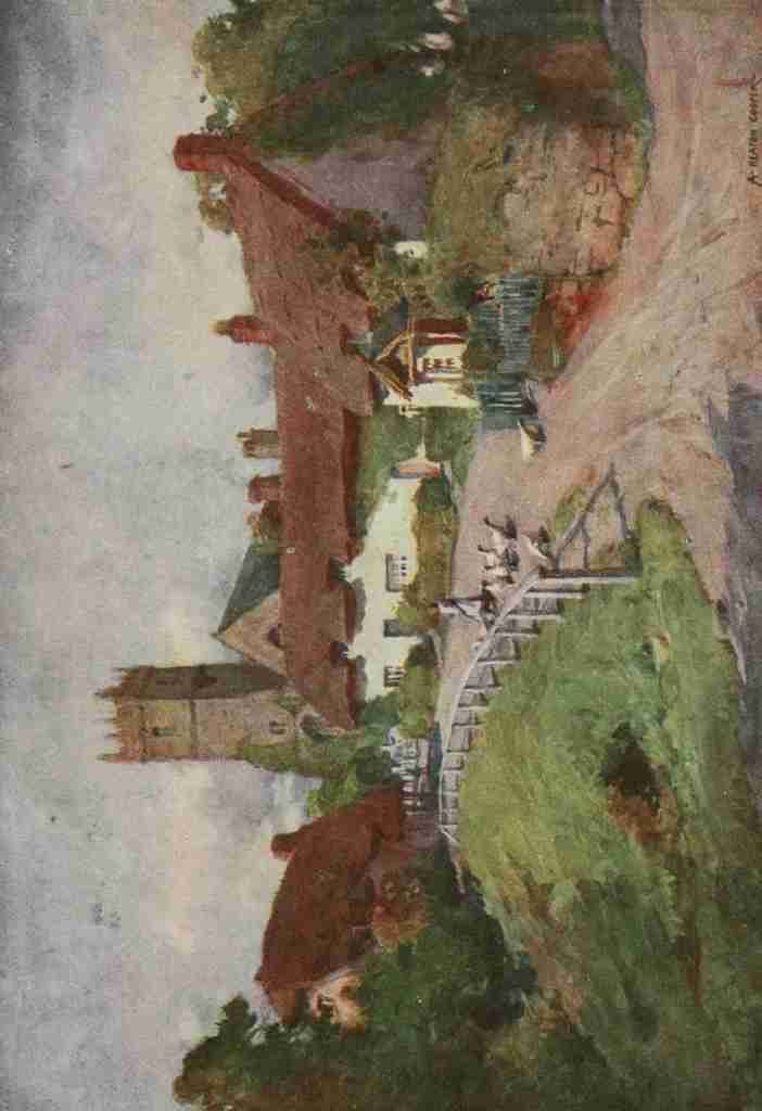 Cooper Alfred Heaton 1863 1929 Isle of Wight 1911 Godshill A4 Photo Print