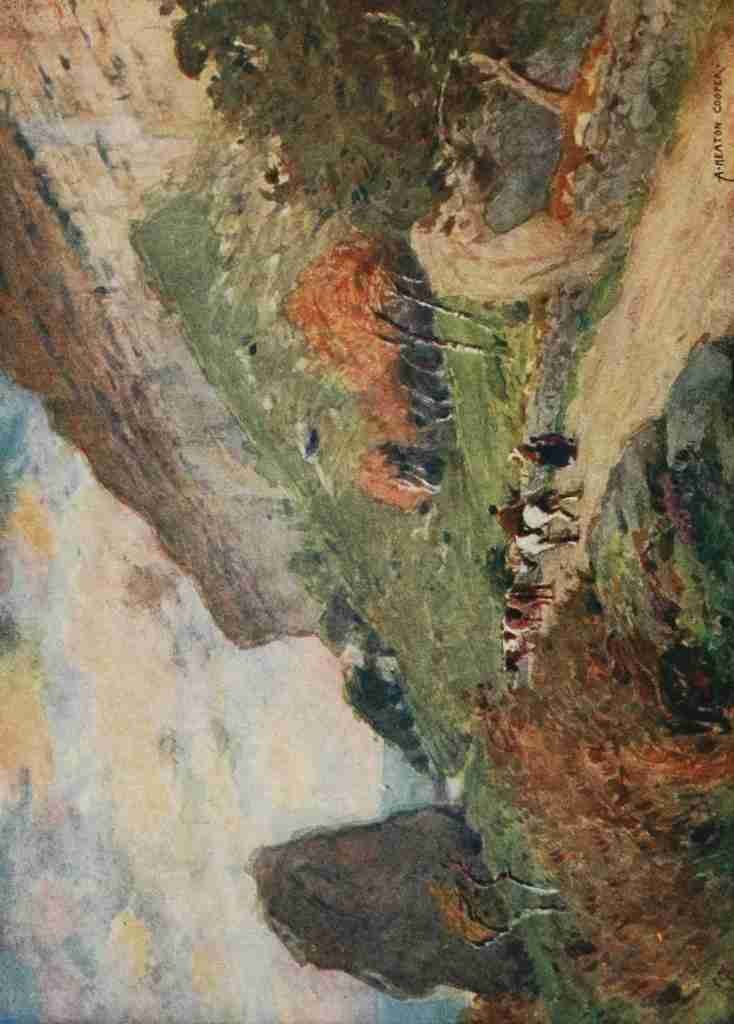 Cooper Alfred Heaton 1863 1929 Isle of Wight 1911 The Undercliff A4 Photo Print