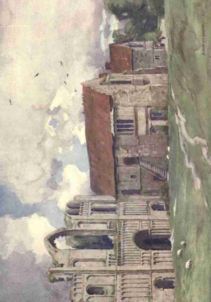 Cooper Alfred Heaton 1863 1929 Norfolk & Suffolk 1921 Castleacre Priory Norfolk A4 Photo Print
