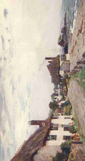 Cooper Alfred Heaton 1863 1929 Somerset 1927 Porlock Weir Vintage A4 Photo Print