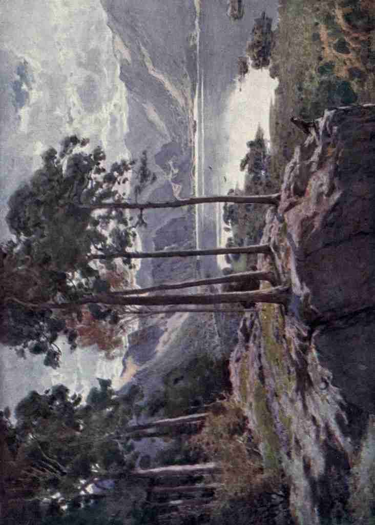 Cooper Alfred Heaton 1863 1929 The English Lakes 1908 Derwentwater from Castle Head A4 Photo Print