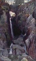 Cooper Alfred Heaton 1863 1929 The English Lakes 1908 Dungeon Ghyll Force Langdale Vintage A4 Photo Print