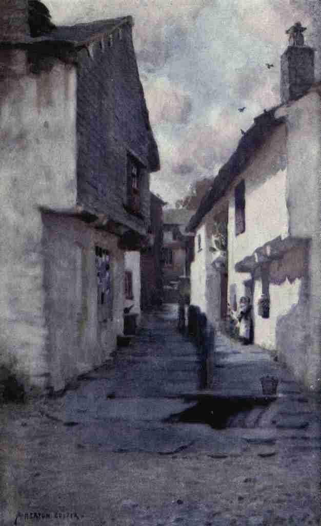 Cooper Alfred Heaton 1863 1929 The English Lakes 1908 Hawkshead A4 Photo Print