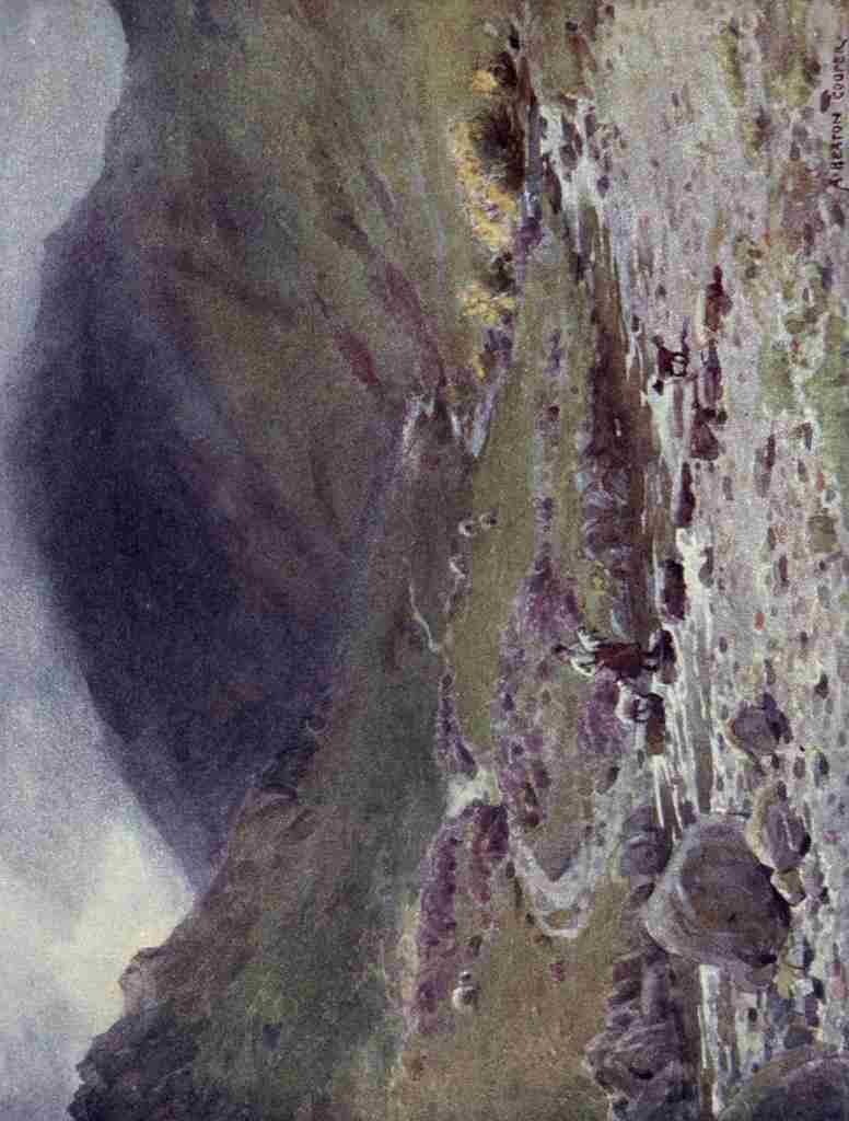 Cooper Alfred Heaton 1863 1929 The English Lakes 1908 Stepping Stones Far Easdale Grasmere A4 Photo Print