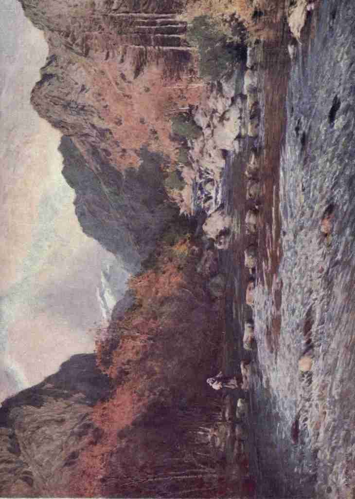Cooper Alfred Heaton 1863 1929 The English Lakes 1908 Stepping Stones Seathwaite A4 Photo Print