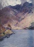 Cooper Alfred Heaton 1863 1929 The English Lakes 1908 Wastwater & Scawfell A4 Photo Print