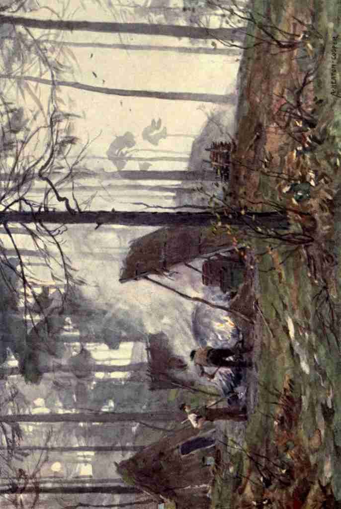 Cooper Alfred Heaton 1863 1929 Wild Lakeland 1922 Charcoal burning A4 Photo Print