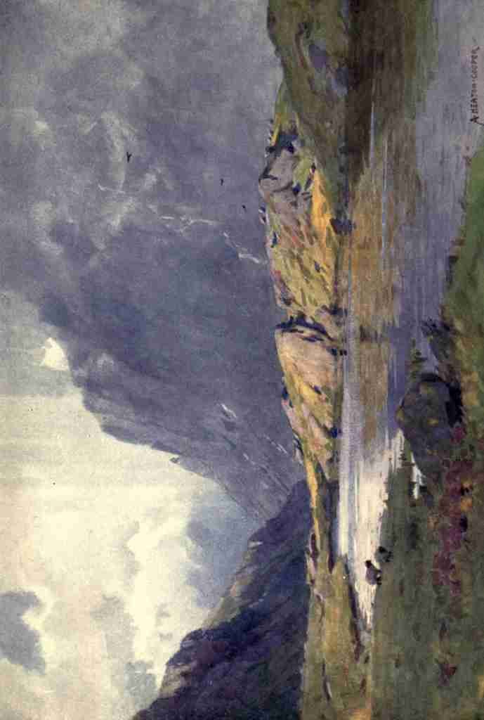 Cooper Alfred Heaton 1863 1929 Wild Lakeland 1922 Sprinkling Tarn & Great Gable A4 Photo Print