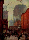 Cooper Colin Campbell 1856 1937 Appletons Magazine 1903 Randolph Street Chicago A4 Photo Print