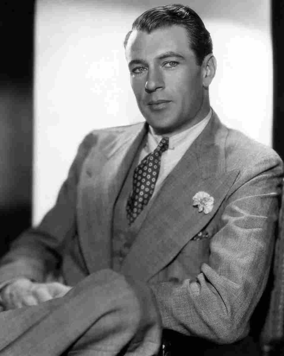 Cooper Gary 2 film star poster A4 Photo Print