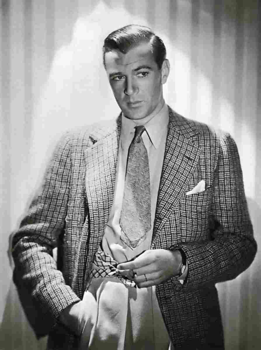 Cooper Gary 3 film star poster A4 Photo Print