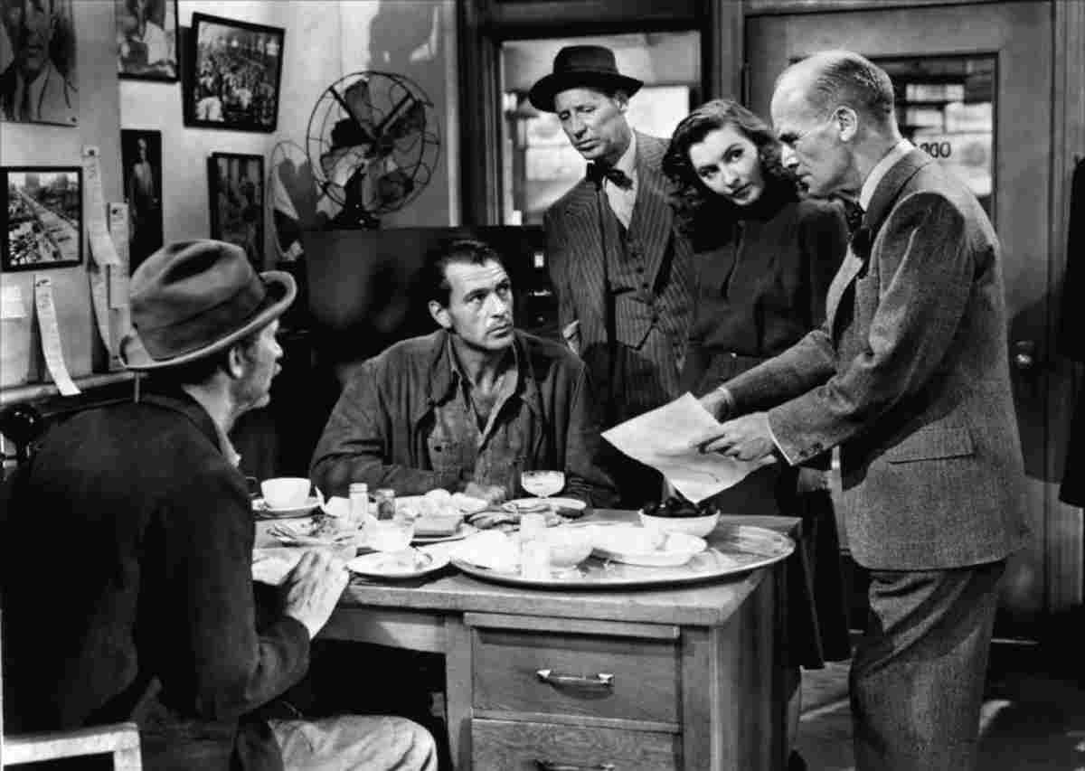 Cooper Gary Meet John Doe 5 film star poster A4 Photo Print