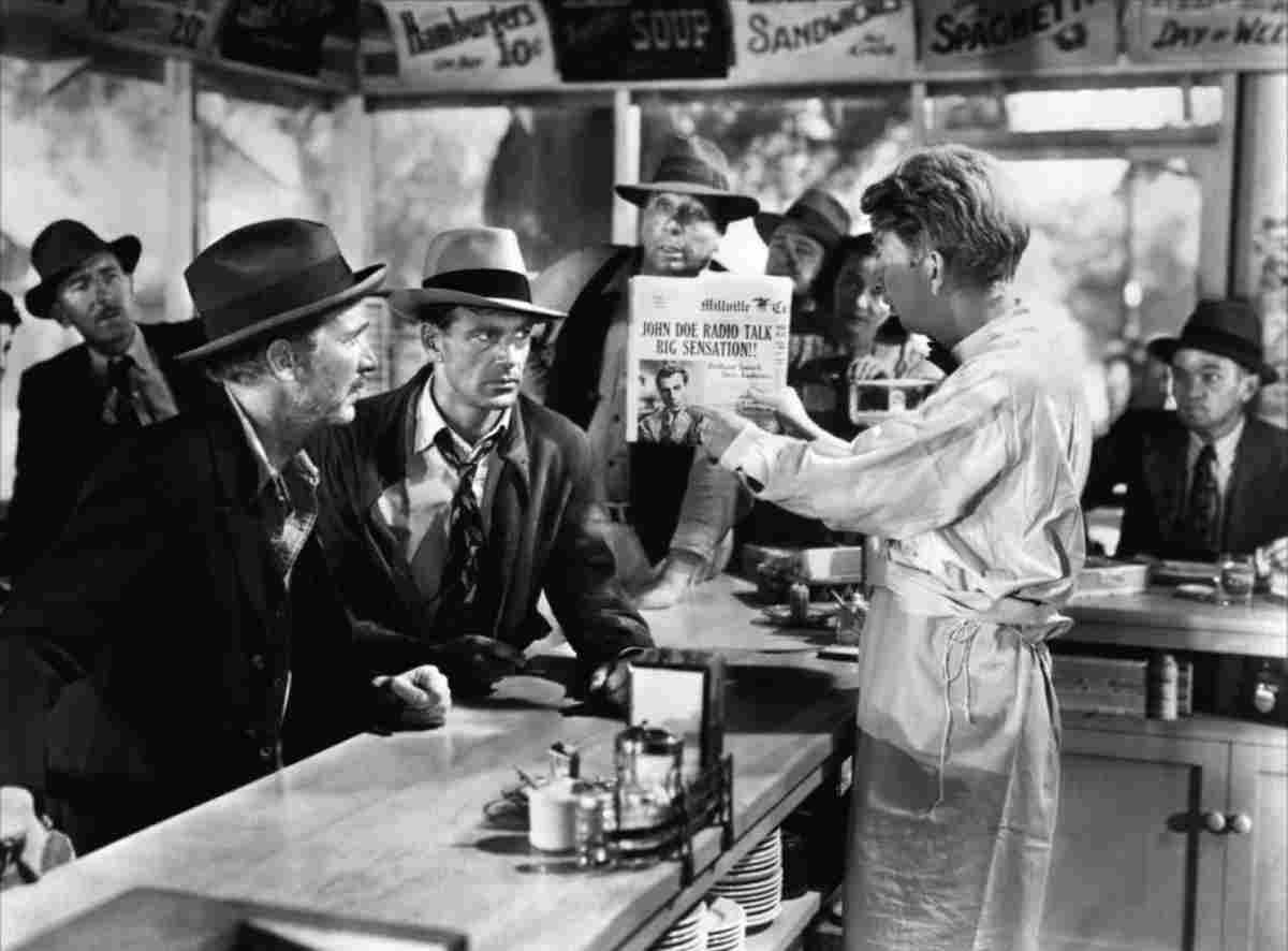 Cooper Gary Meet John Doe 6 film star poster A4 Photo Print