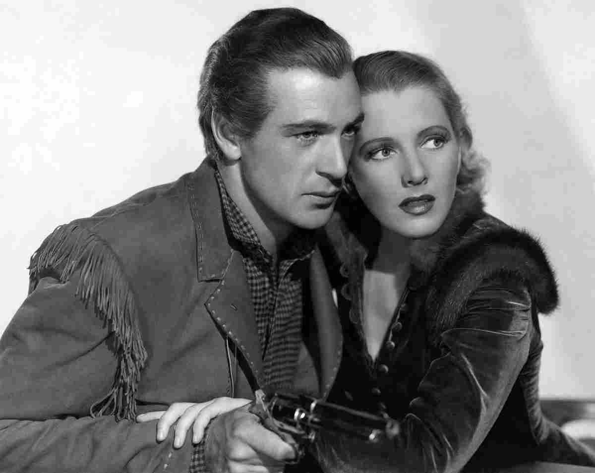 Cooper Gary Plainsman The 1 film star poster A4 Photo Print