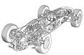 Cooper T73 1965 cutaway A4 Photo Print