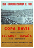 Copa Davis 1967 Vintage Retro Advert Poster A4 Photo Print