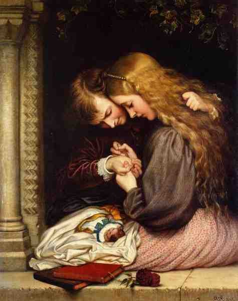 Cope Charles West The Thorn 1866 A4 Photo Print