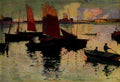 Coppett Charles Appletons Booklovers Magazine 1903 Sunset A4 Photo Print