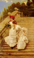 Corcos Vittorio Matteo The Rendezvous A4 Photo Print