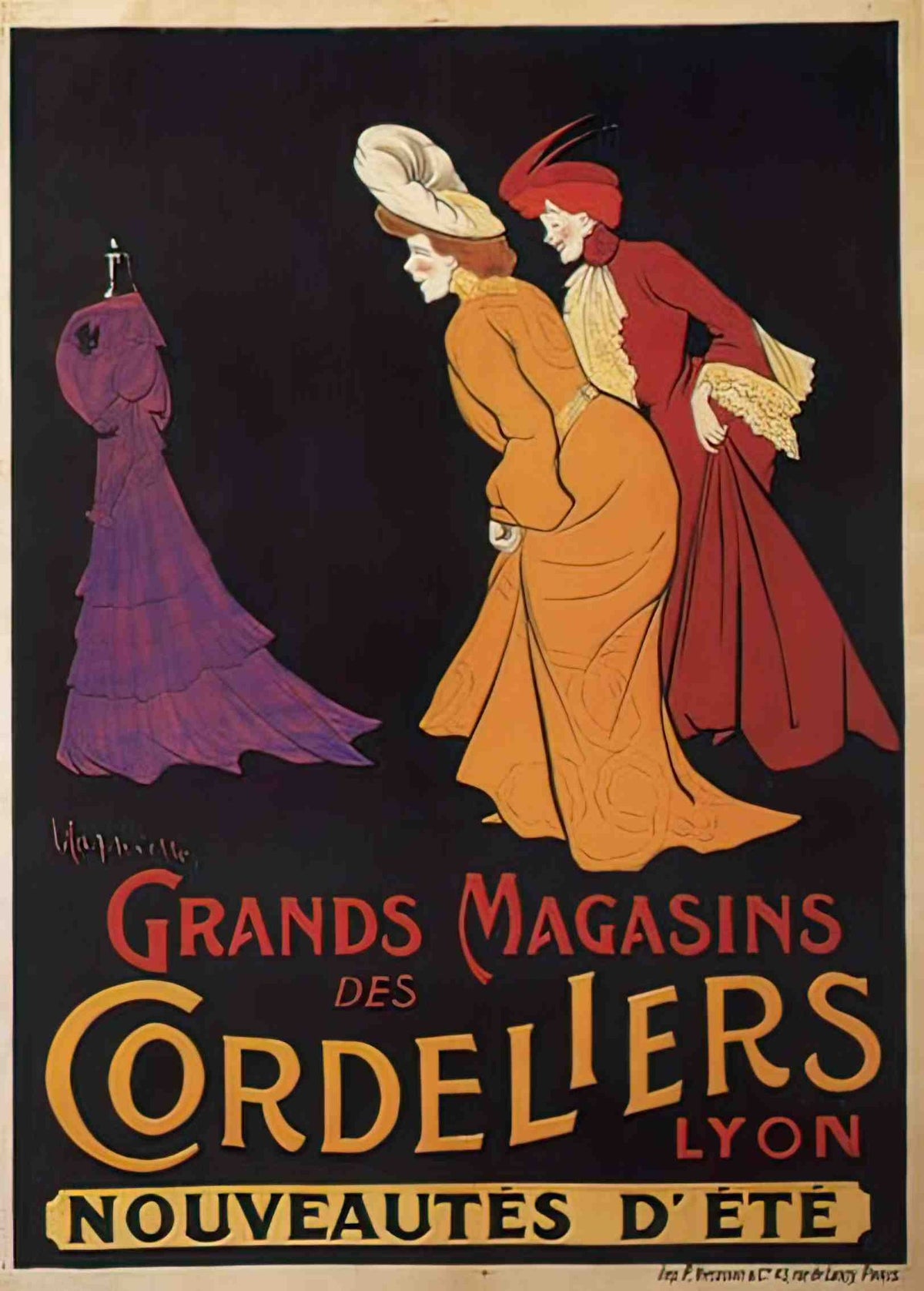 Cordeliers Advert A4 Photo Print