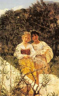Cordero Jose Villegas Y In The Garden A4 Photo Print