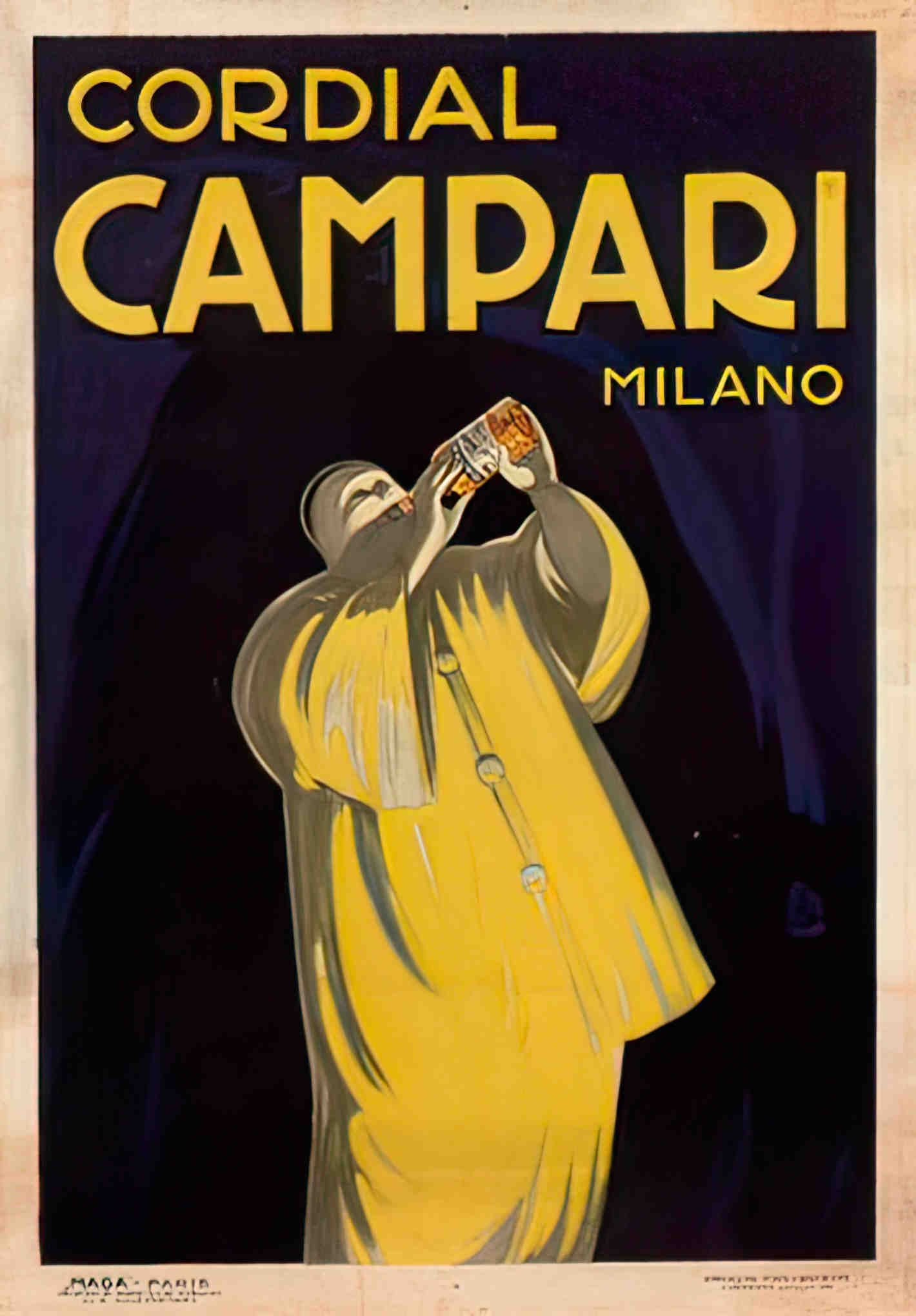 CordialCampari Advert A4 Photo Print
