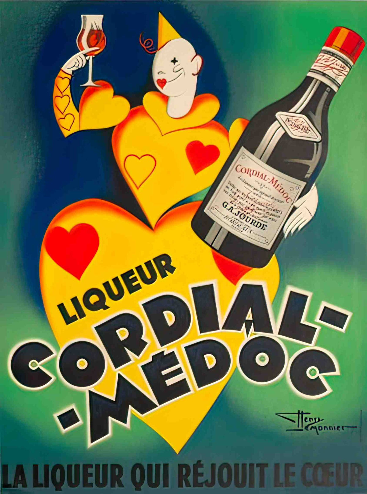 CordialMedoc Advert A4 Photo Print